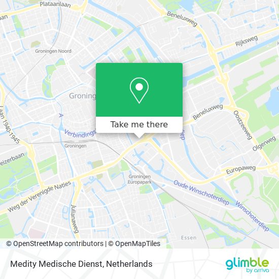 Medity Medische Dienst Karte