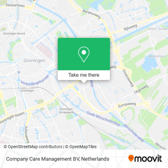 Company Care Management BV map