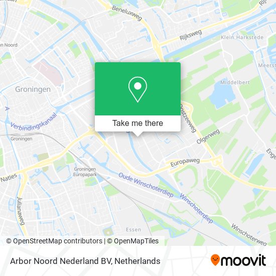 Arbor Noord Nederland BV Karte