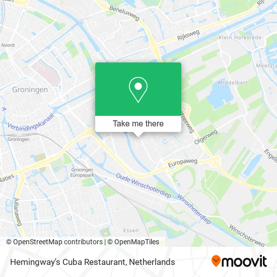 Hemingway's Cuba Restaurant map