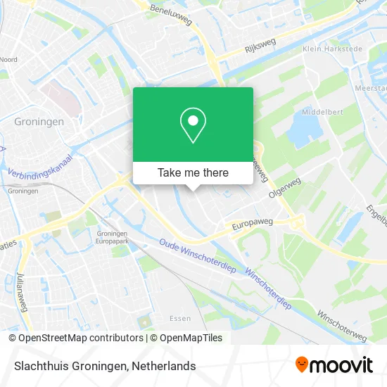 Slachthuis Groningen map
