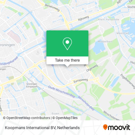 Koopmans International BV map