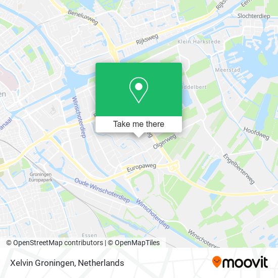 Xelvin Groningen map