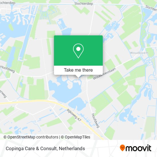 Copinga Care & Consult map