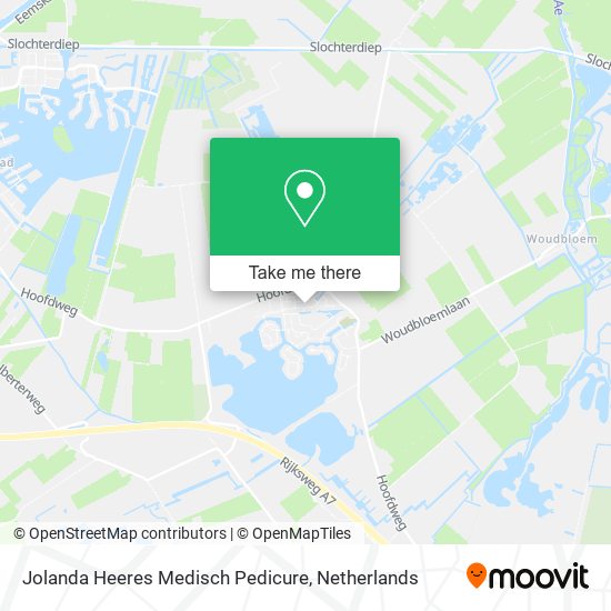 Jolanda Heeres Medisch Pedicure map