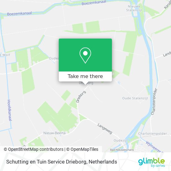 Schutting en Tuin Service Drieborg map