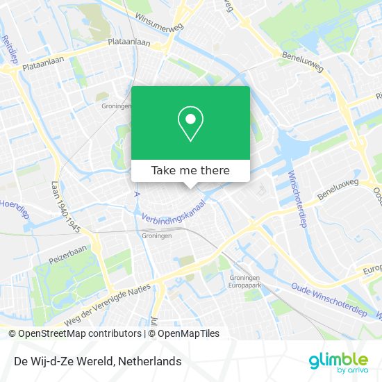 De Wij-d-Ze Wereld map