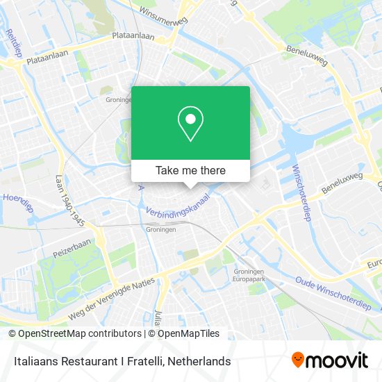 Italiaans Restaurant I Fratelli map