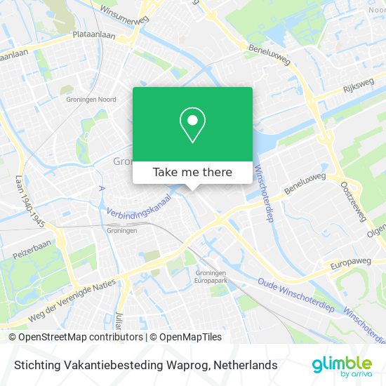 Stichting Vakantiebesteding Waprog map