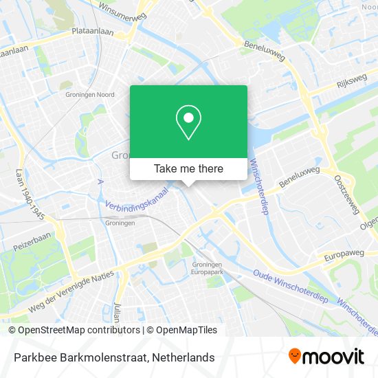 Parkbee Barkmolenstraat Karte