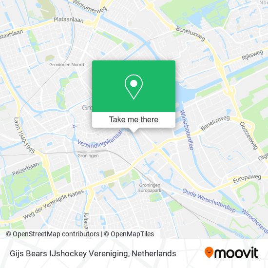 Gijs Bears IJshockey Vereniging map