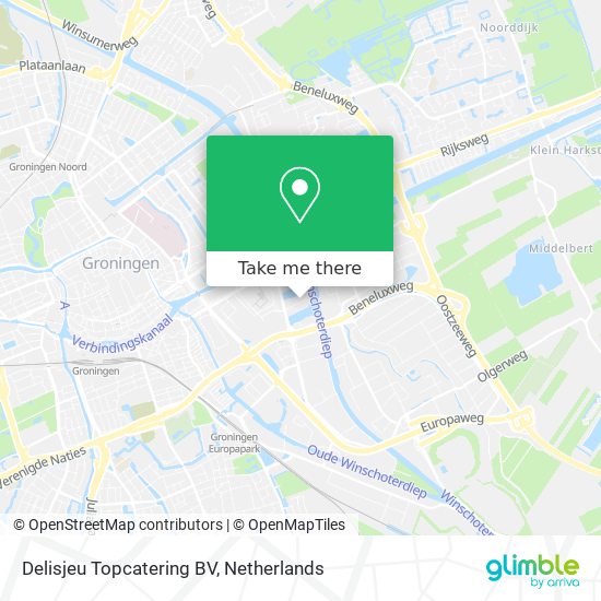 Delisjeu Topcatering BV map