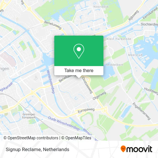 Signup Reclame map
