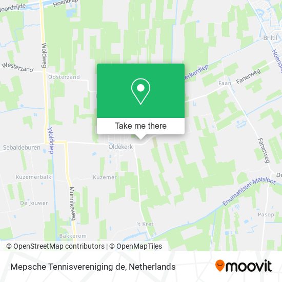 Mepsche Tennisvereniging de map