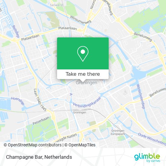 Champagne Bar map