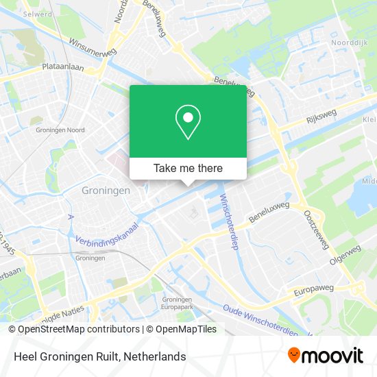 Heel Groningen Ruilt map