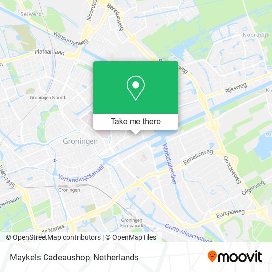 Maykels Cadeaushop map