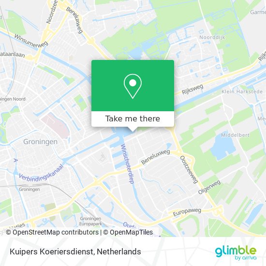 Kuipers Koeriersdienst map