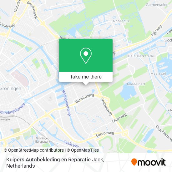 Kuipers Autobekleding en Reparatie Jack map