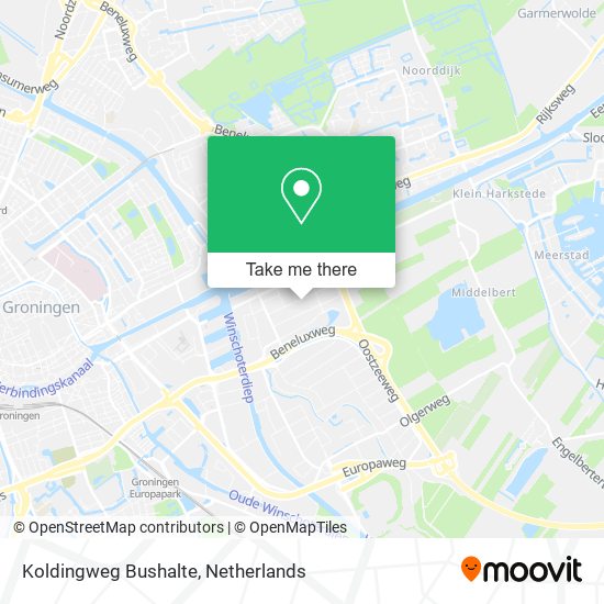 Koldingweg Bushalte map