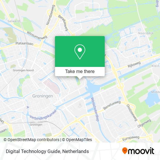 Digital Technology Guide map