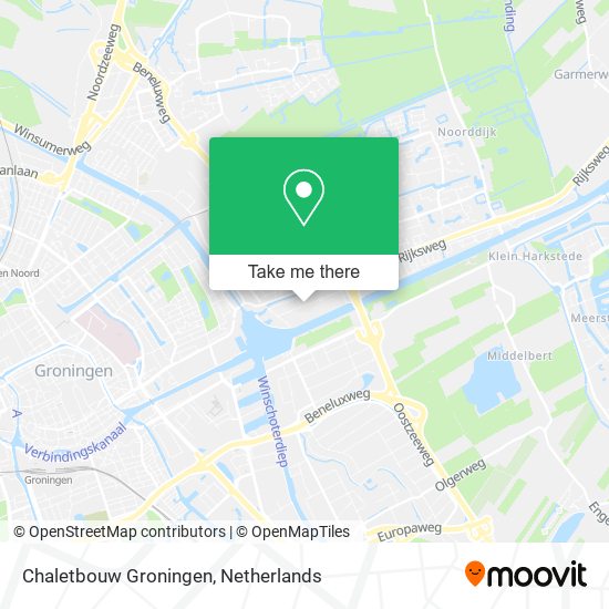 Chaletbouw Groningen Karte