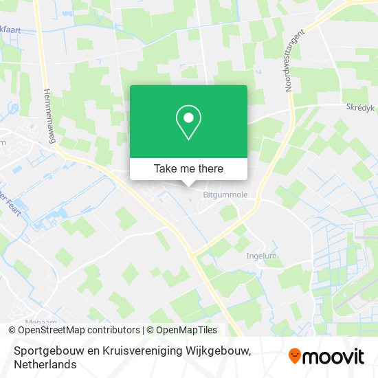 Sportgebouw en Kruisvereniging Wijkgebouw map