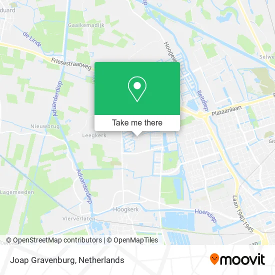 Joap Gravenburg map
