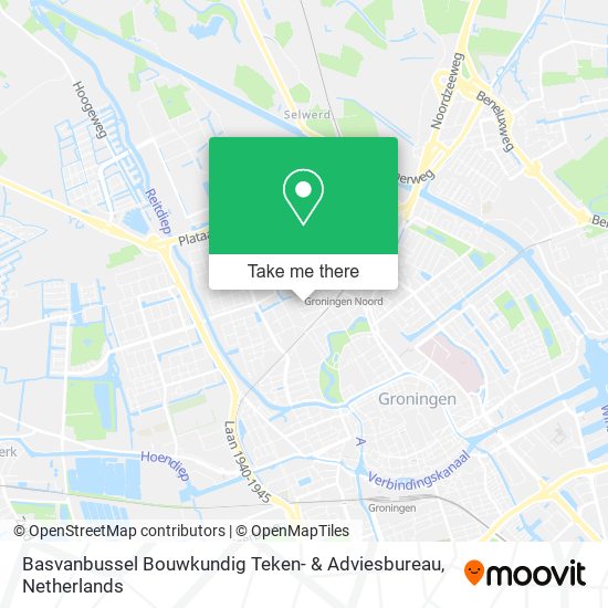 Basvanbussel Bouwkundig Teken- & Adviesbureau map