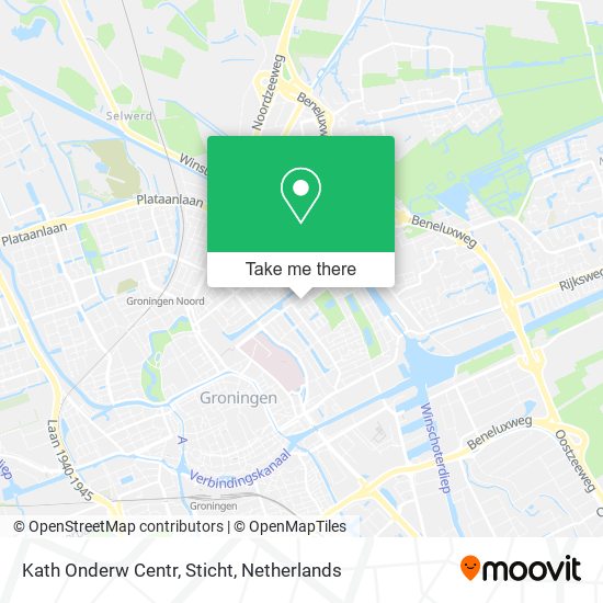 Kath Onderw Centr, Sticht map