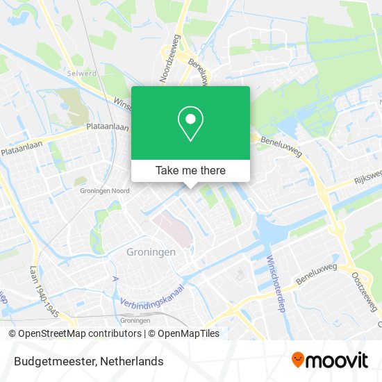 Budgetmeester map