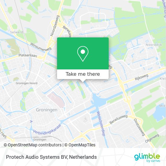 Protech Audio Systems BV map