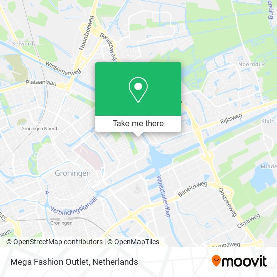 Mega Fashion Outlet map