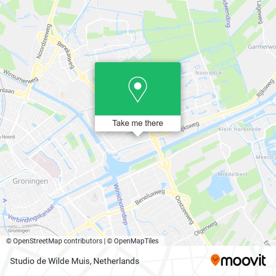 Studio de Wilde Muis map