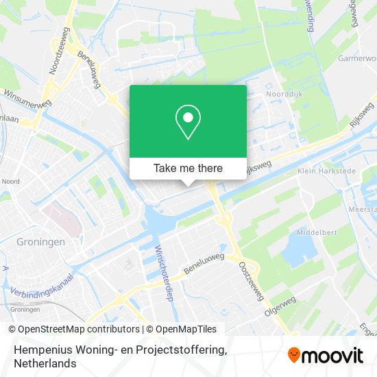 Hempenius Woning- en Projectstoffering Karte