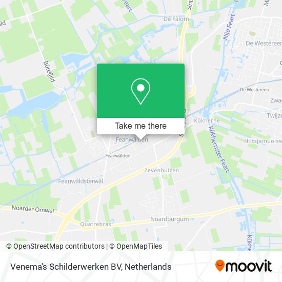 Venema's Schilderwerken BV map