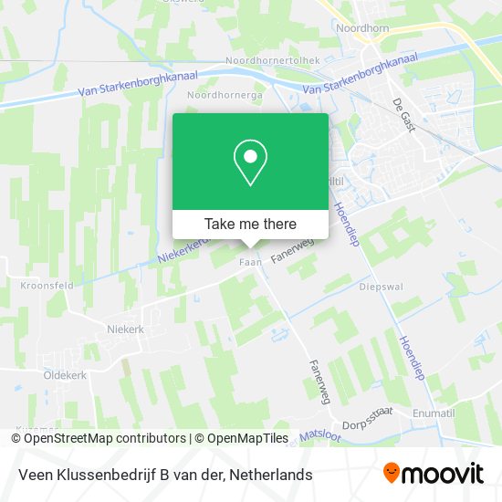 Veen Klussenbedrijf B van der map