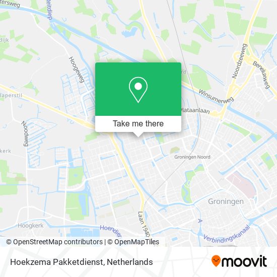 Hoekzema Pakketdienst map