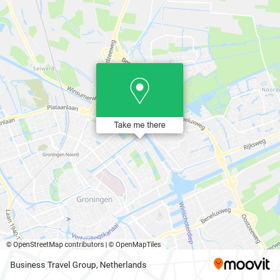 Business Travel Group map