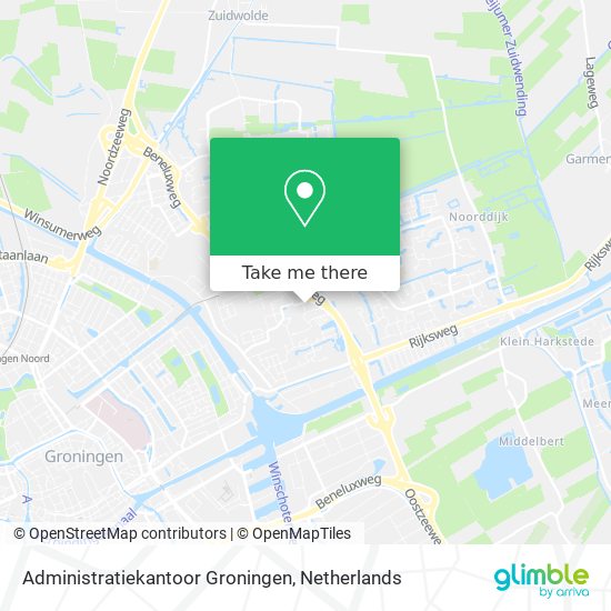 Administratiekantoor Groningen Karte