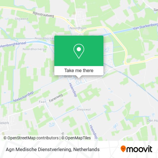 Agn Medische Dienstverlening map