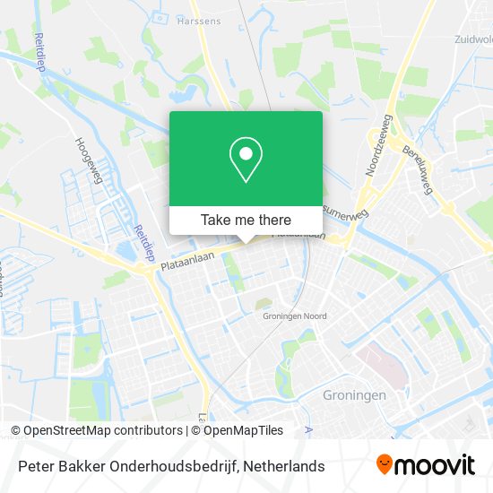 Peter Bakker Onderhoudsbedrijf map