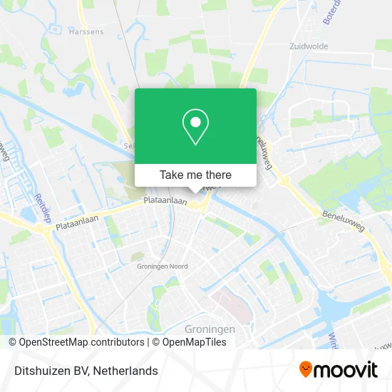 Ditshuizen BV map
