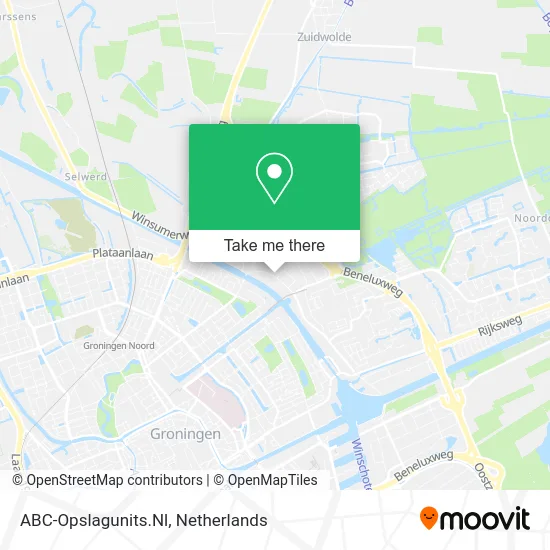ABC-Opslagunits.Nl map