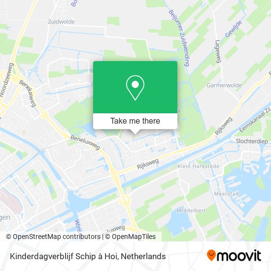 Kinderdagverblijf Schip à Hoi map