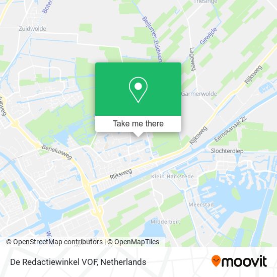 De Redactiewinkel VOF map