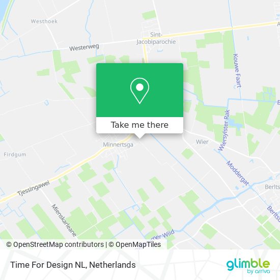 Time For Design NL map