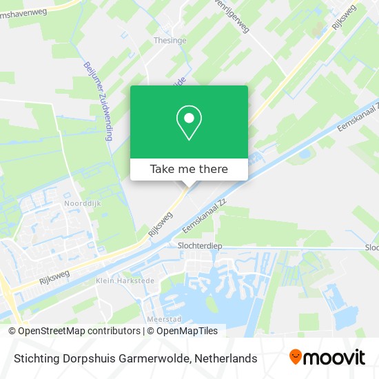 Stichting Dorpshuis Garmerwolde map