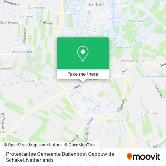 Protestantse Gemeente Buitenpost Gebouw de Schakel map