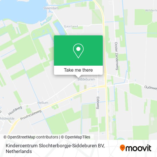 Kindercentrum Slochterborgje-Siddeburen BV Karte